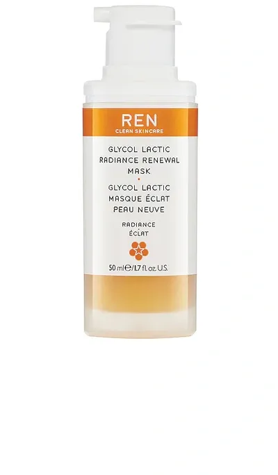 Ren Clean Skincare Glycol Lactic Radiance Renewal Mask 1.7 oz/ 50 ml In N,a