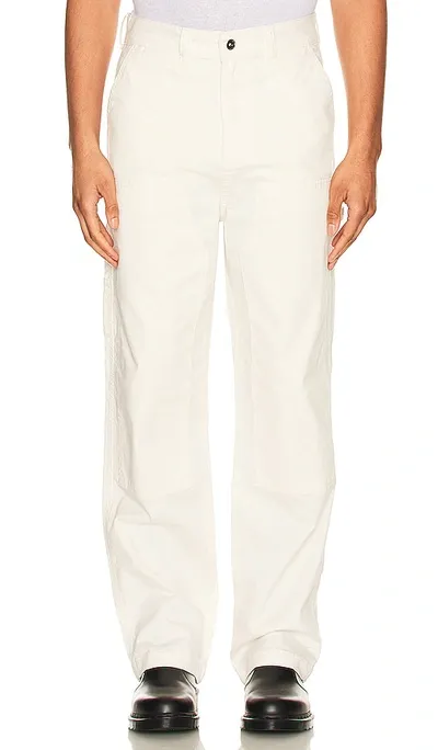 Saturdays Surf Nyc Morris Canvas Carpenter Pant In Neutrals