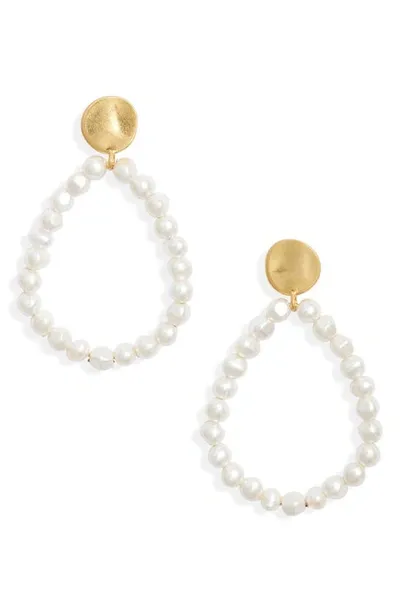 Madewell Freshwater Pearl Drop Earrings