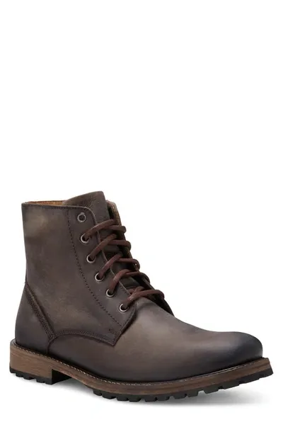 Eastland Hoyt Zip Plain Toe Boot In Brown