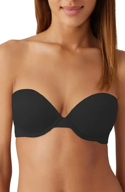 B.tempt'd By Wacoal Future Foundation Underwire Strapless Push-up Bra In Night