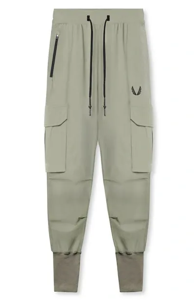 Asrv Tetra-light Cargo Joggers In Sage