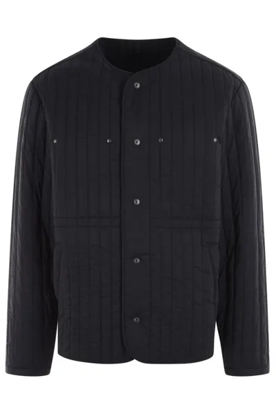 Craig Green Quilted Press-stud Fastening Jacket In Black