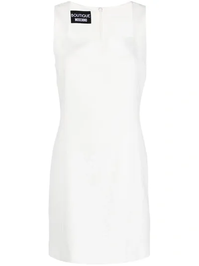 Boutique Moschino Mini Dress In White