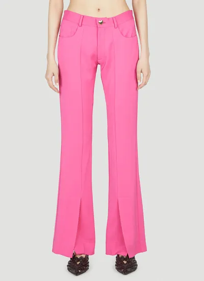 Marco Rambaldi Split Cuff Pants In Pink