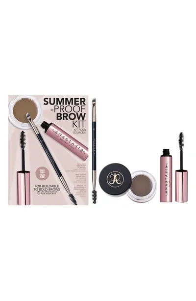 Anastasia Beverly Hills Summer-proof Brow Kit $48 Value In Taupe