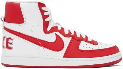 Comme Des Garçons Homme Deux Comme Des Garçons Homme Plus Comme Des Garçons Homme Plus X Nike 'terminator' Sneaker In Red