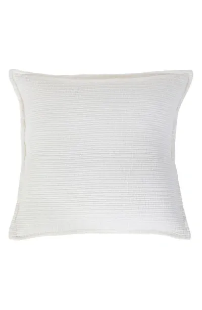 Pom Pom At Home Chatham Ribbed Cotton Sham In Cream