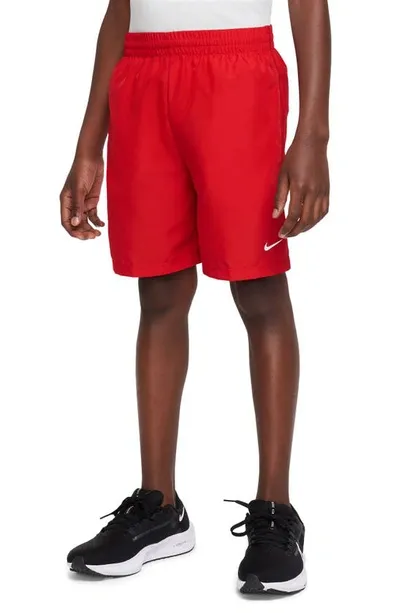 Nike Multi Big Kids' (boys') Dri-fit Training Shorts In Red