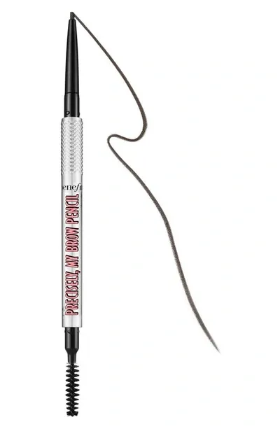 Benefit Cosmetics Precisely, My Brow Pencil Waterproof Eyebrow Definer Shade 6 0.002 / 0.08g In Shade  (cool Soft Black)