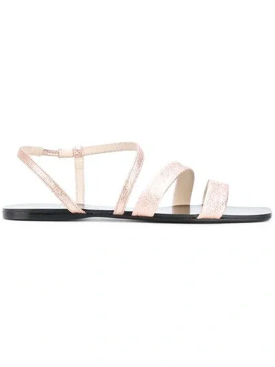 Anna Baiguera Ave Sandals In Metallic