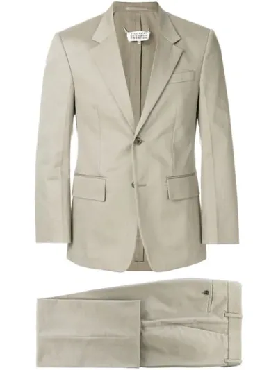 Maison Margiela Vintage-style Suit In Neutrals