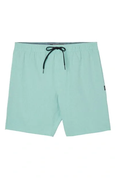 O'neill Reserve Drawstring Waist Shorts In Aqua Wash