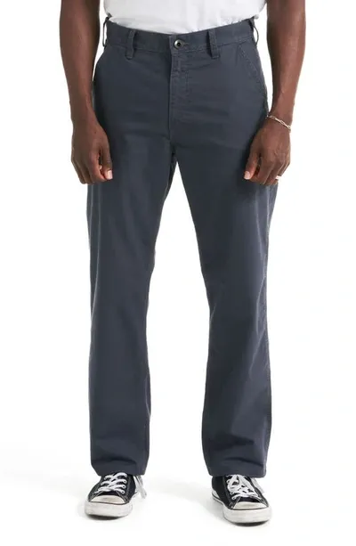 Buck Mason Ford Craftsman Canvas Pants In Anchor