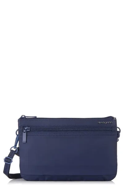 Hedgren Emma Rfid Water Repellent Crossbody Bag In Total Eclipse