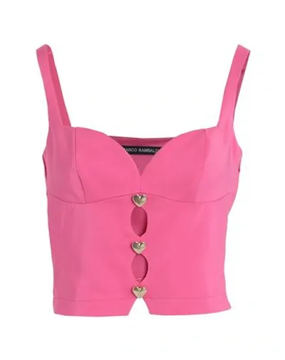 Marco Rambaldi Pink Cutout Tank Top