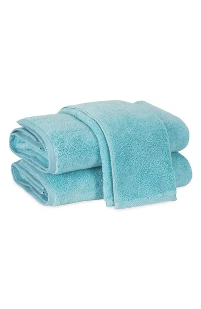 Matouk Milagro Bath Mat In Bahama Blue