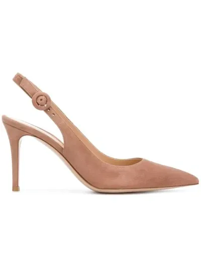 Gianvito Rossi Slingback Pumps In Pink