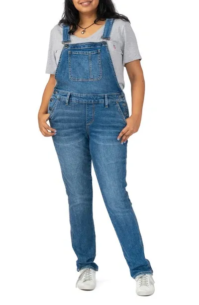 Slink Jeans Denim Overalls In Josephine