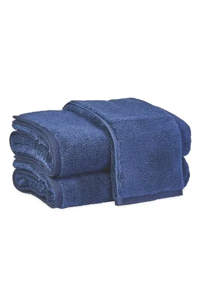 Matouk Milagro Bath Mat In Navy