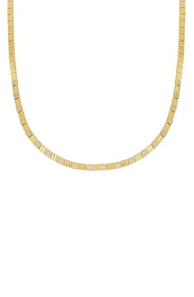 Bony Levy Cleo Diamond Tennis Necklace In 18k Yellow Gold