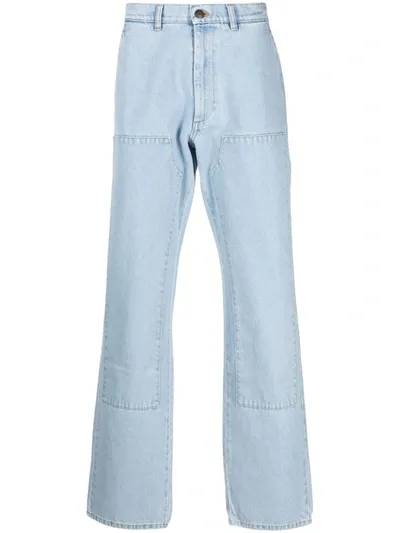 Winnie Ny Patch-detail Bootcut Jeans In Blue