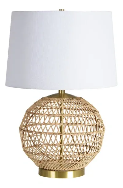 Renwil Jinani Round Table Lamp In Natural