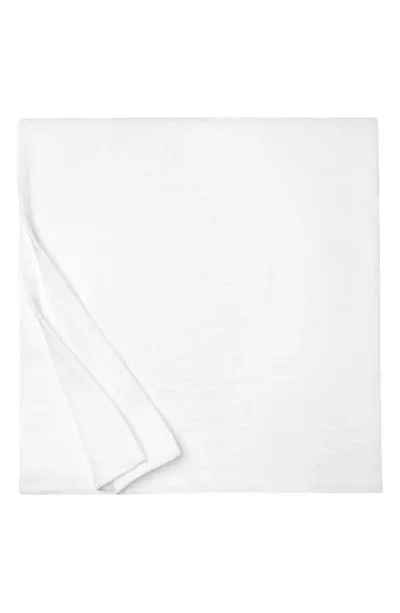 Sferra Cetara Cotton Blanket In White