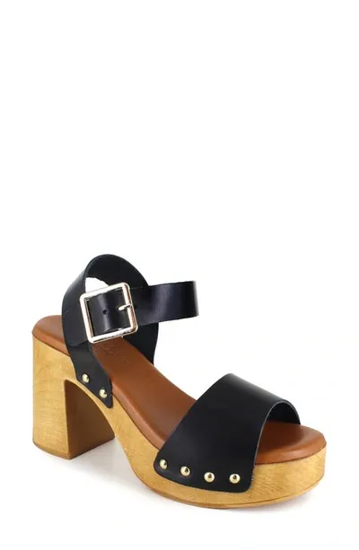 Candies Deborah Platform Sandal In Black