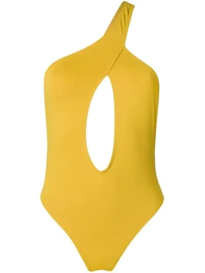 Sian Swimwear Ana Swimsuit In Yellow