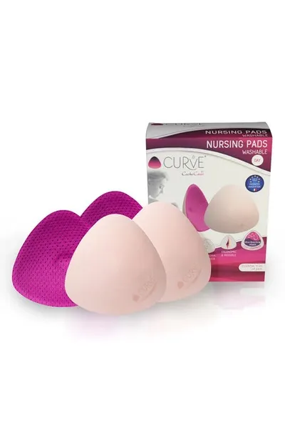 Cache Coeur Curve Essential Daytime Nursing Pads In Fuchsia