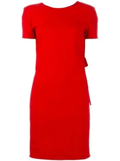 Lanvin Bow Detail At The Back Dress In Red