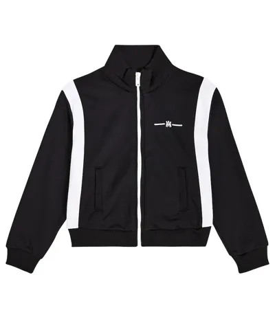 Amiri Kids' M.a. Track Jacket In Black-polyester