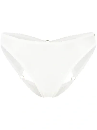 Something Wicked Open Back Briefs In White