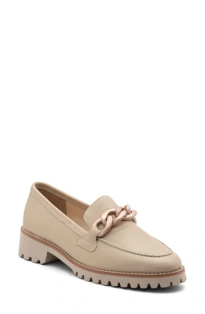 Ara Kiana Lug Sole Loafer In Sand Calf