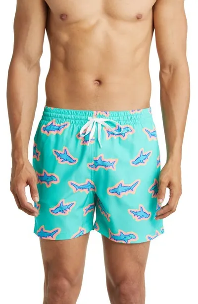 Chubbies 5.5-inch Swim Trunks In Mint