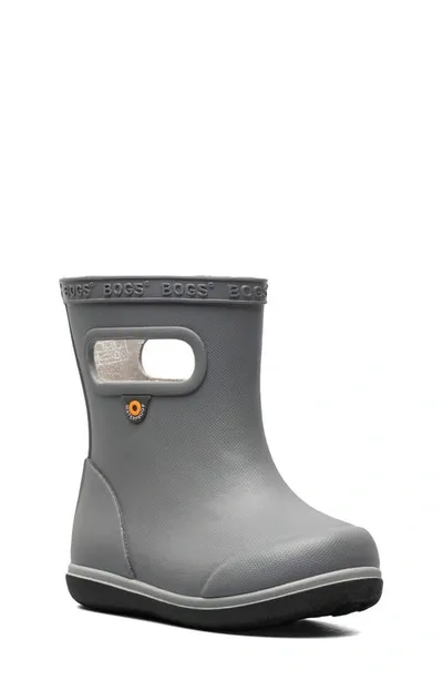 Bogs Skipper Ii Waterproof Rain Boot In Gray