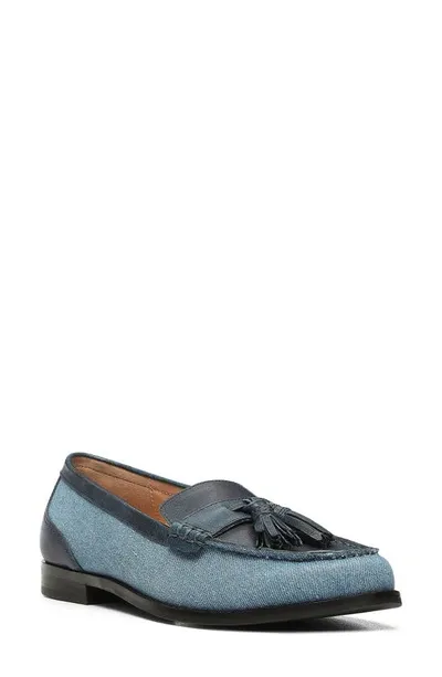 Nydj Ariel Tassel Loafer In Denim