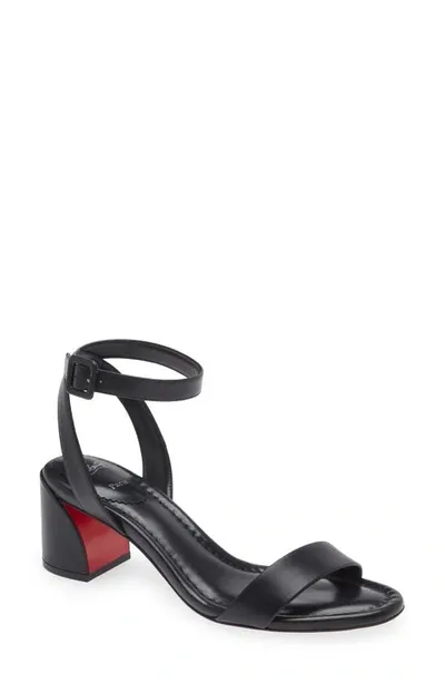 Christian Louboutin Miss Sabina Sandal In Black Nappa