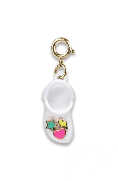 Charm It !® Kids' Clog Charm In White