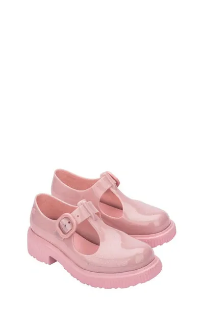 Melissa Mini  Kids' Jackie T-strap Shoe In Pink