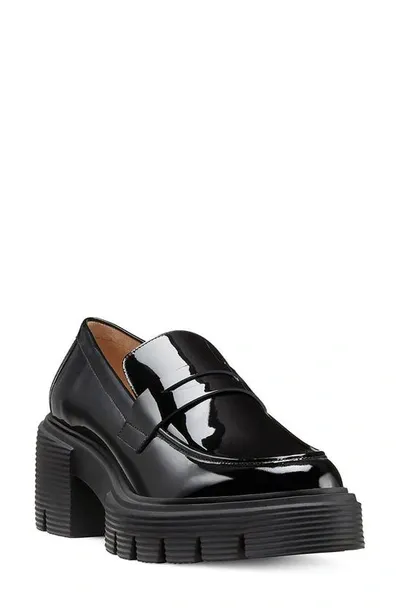 Stuart Weitzman Soho Loafer In Black