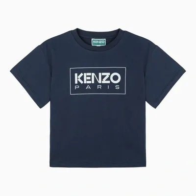 Kenzo Kids' Blue Regular T-shirt 6-8-10-12 Y