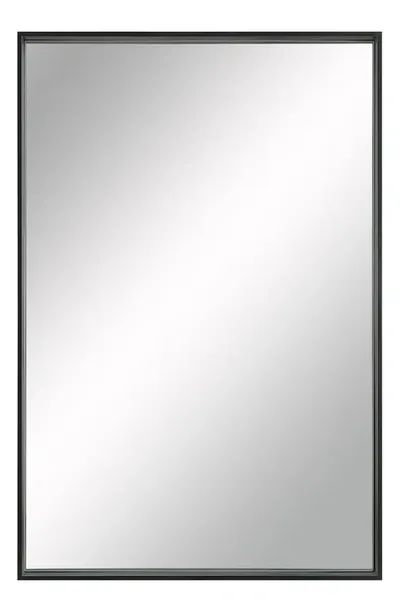 Renwil Annalise Mirror In Clear/matte Black