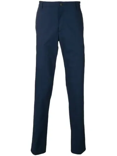 Kenzo Skinny Chinos In Blue