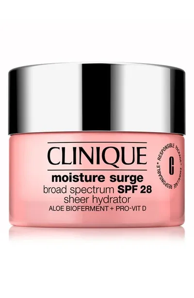 Clinique Mini Moisture Surge Broad Spectrum Spf 28 Sheer Hydrator Moisturizer 1 oz / 30 ml