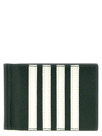 Thom Browne 4 Bar Wallets, Card Holders