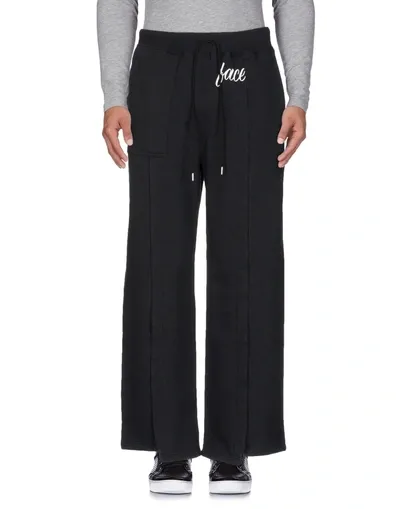 Facetasm Casual Pants In Black