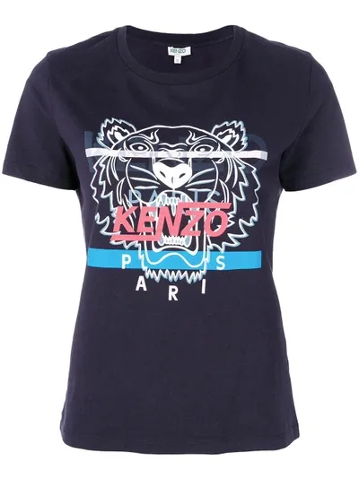 Kenzo Hyper  T-shirt In Blue