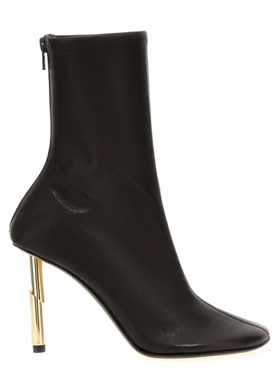 Lanvin Sequence Boots, Ankle Boots In Black